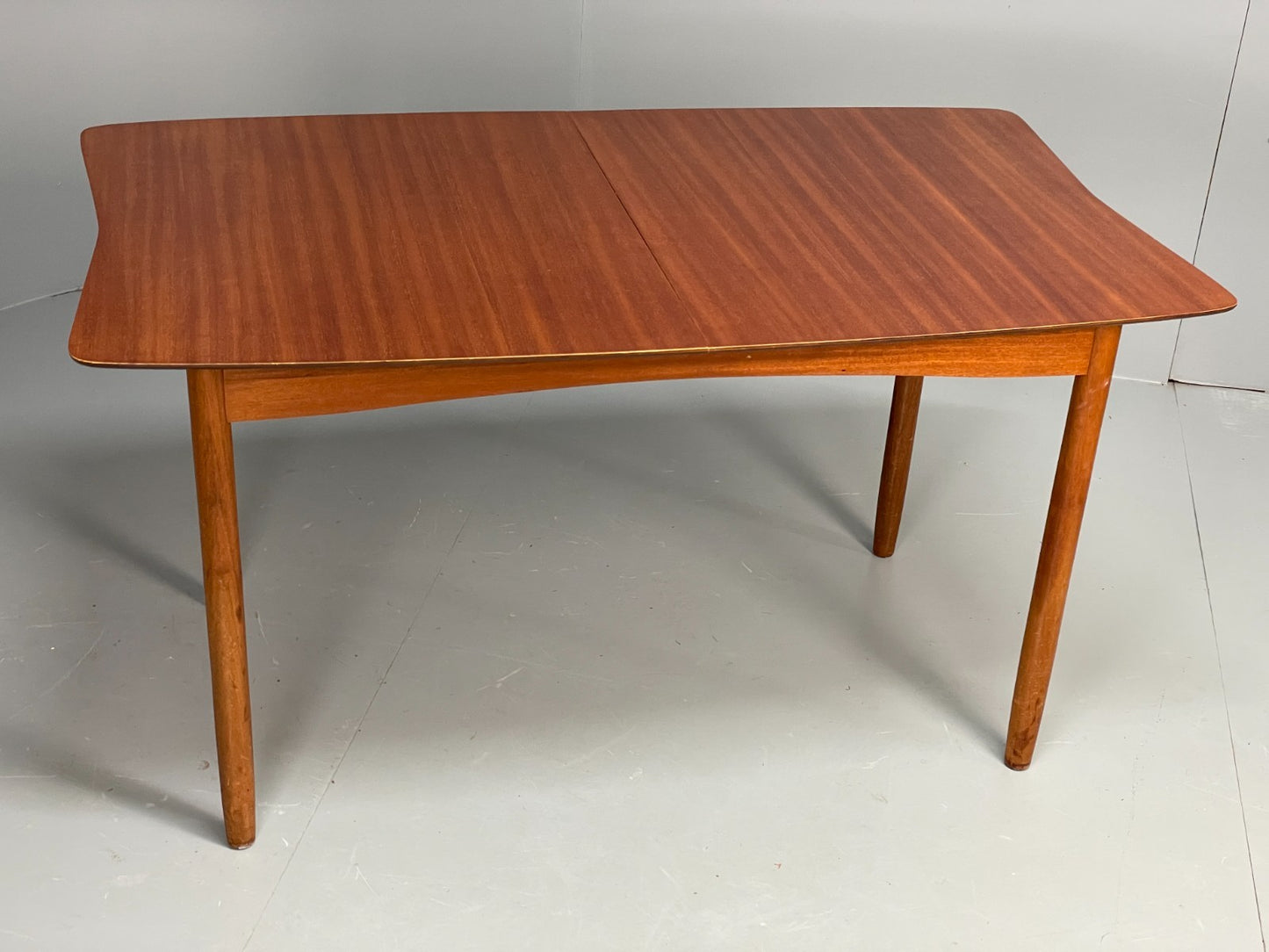 Vintage Teak Dining Table Extending Vanson 1960s Mid Century EB11550 MWOO23