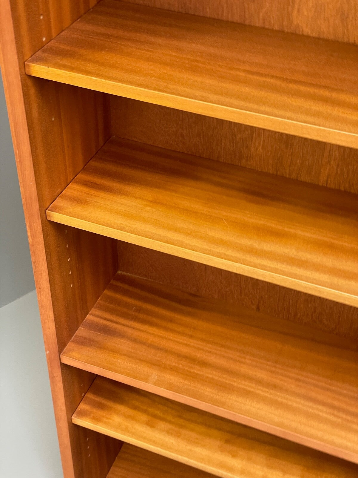 Vintage Teak Tall Bookcase With Adjustable Shelves By Gibbs Retro EB9741 MWOO - UKDK FURNITURE