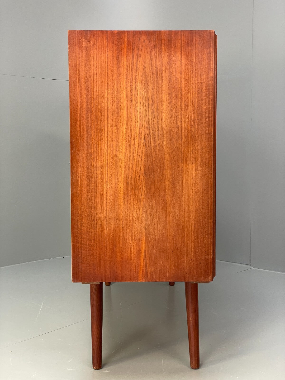 Vintage 1950s Danish Teak Highboard With Shelving Drawers EB8802 MWOO - UKDK FURNITURE