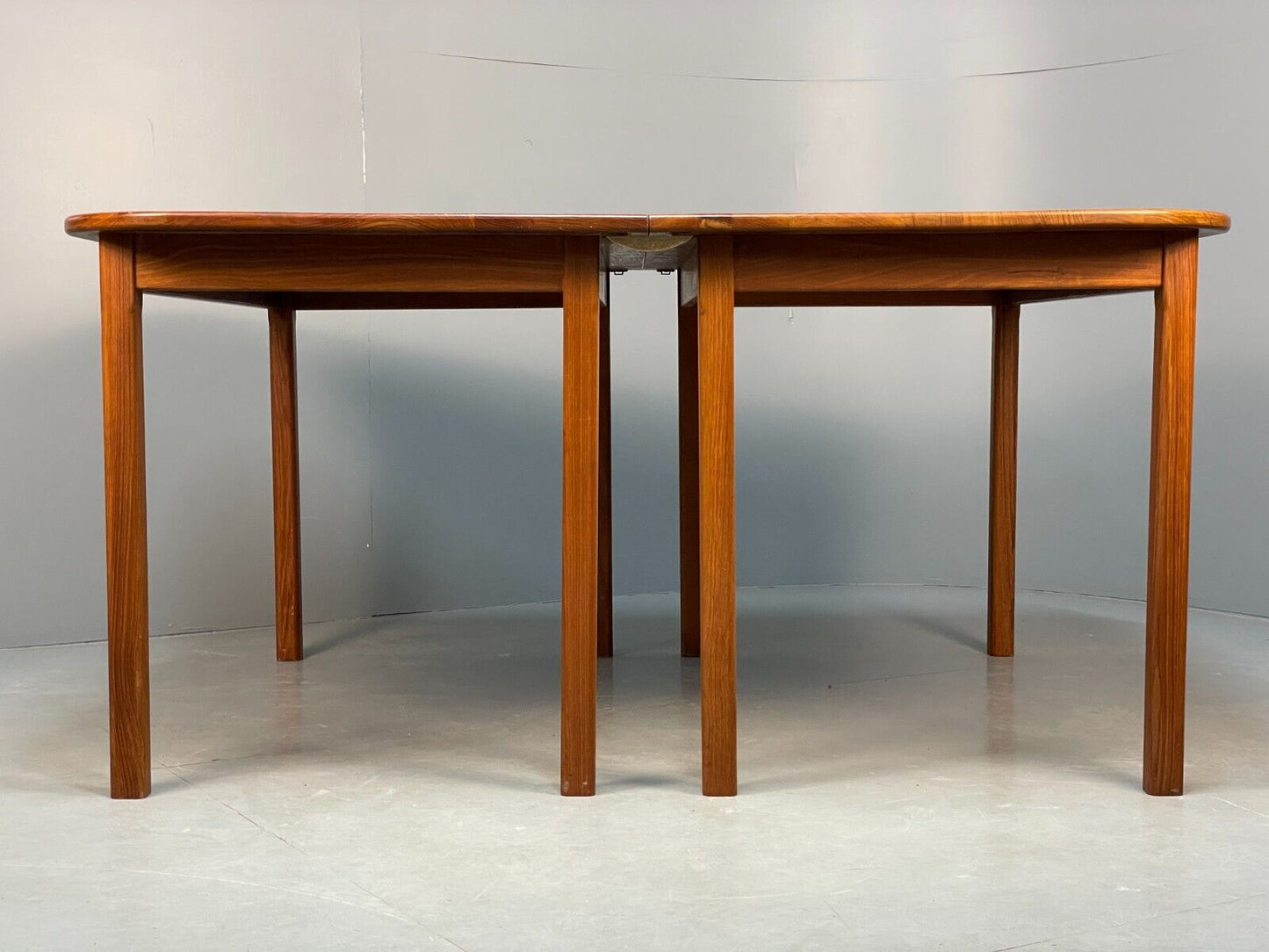 Vintage Solid Teak Extending Modular Rectabgular Dining Table Unique EB8848 MWOO - UKDK FURNITURE