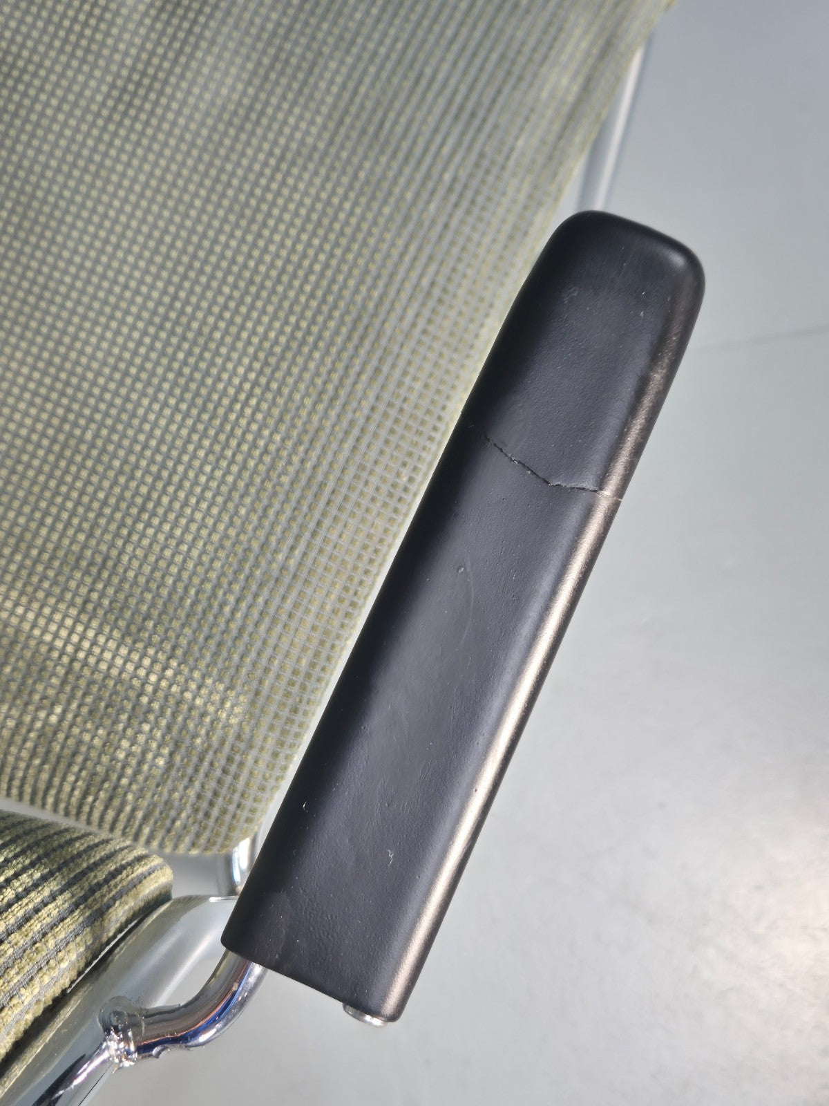 6 1980s Retro Stacking Chairs Chrome Frame Swedish Design Retro MCM EB10606 MSTA11