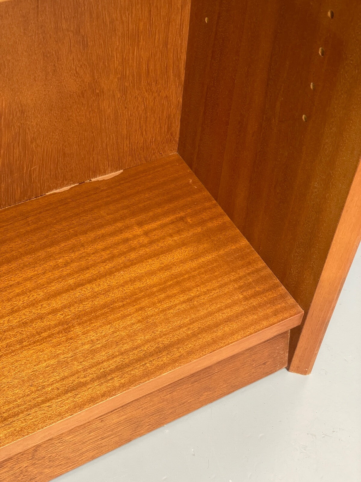 Vintage Teak Tall Bookcase With Adjustable Shelves By Gibbs Retro EB9741 MWOO - UKDK FURNITURE