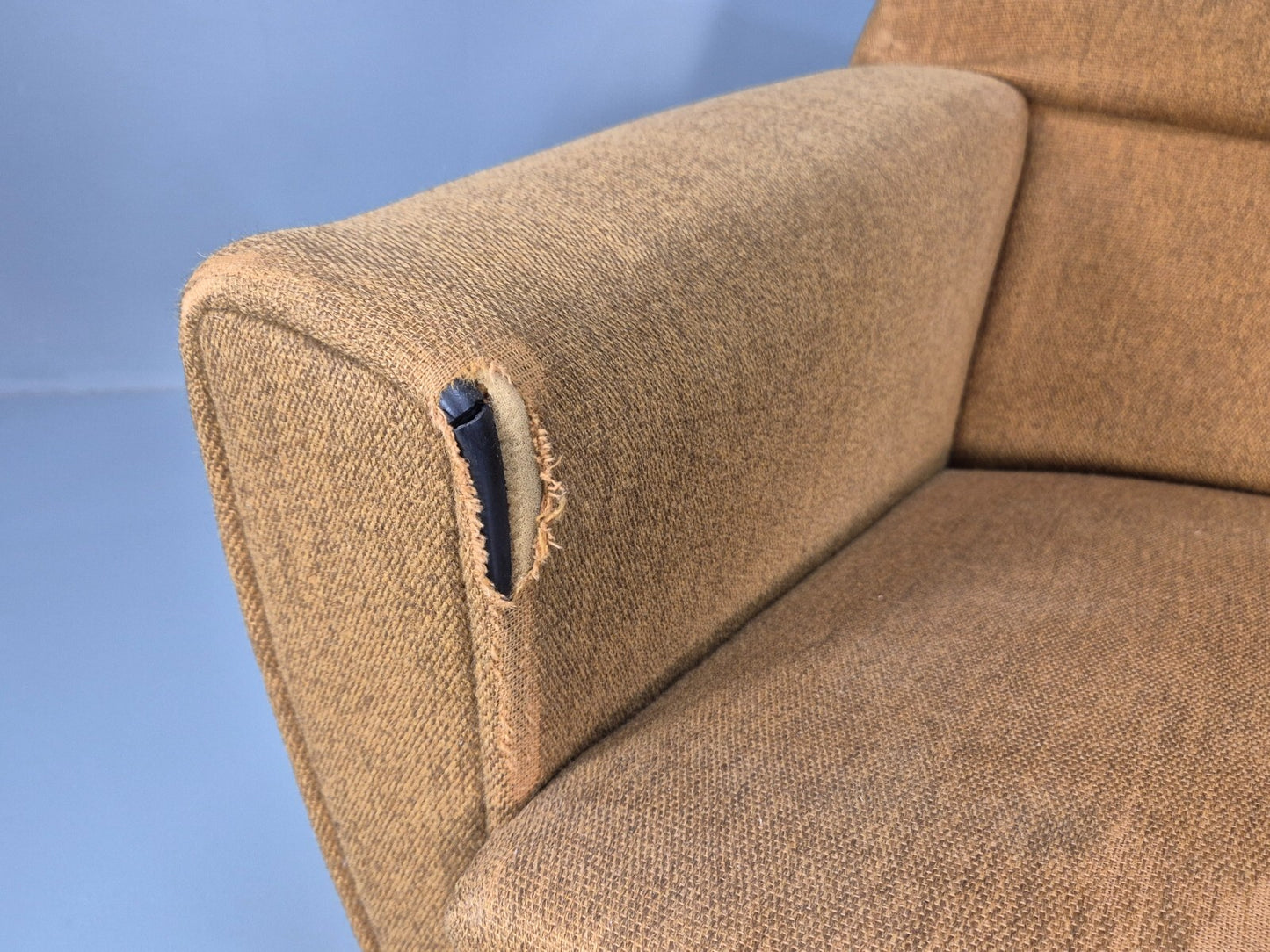 2 Vintage Danish 1960s Lounge Chairs Thams Reupholstery 1960s MCM EB9561 MNOR - UKDK FURNITURE