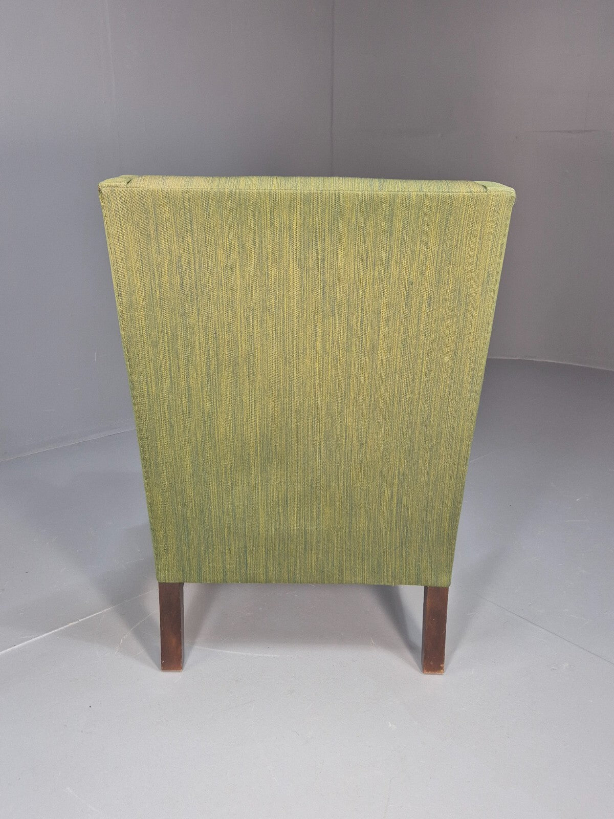 Vintage Danish Wing Back Lounge Chair 1960s Green Mid Century Retro EB9652 MNOR - UKDK FURNITURE