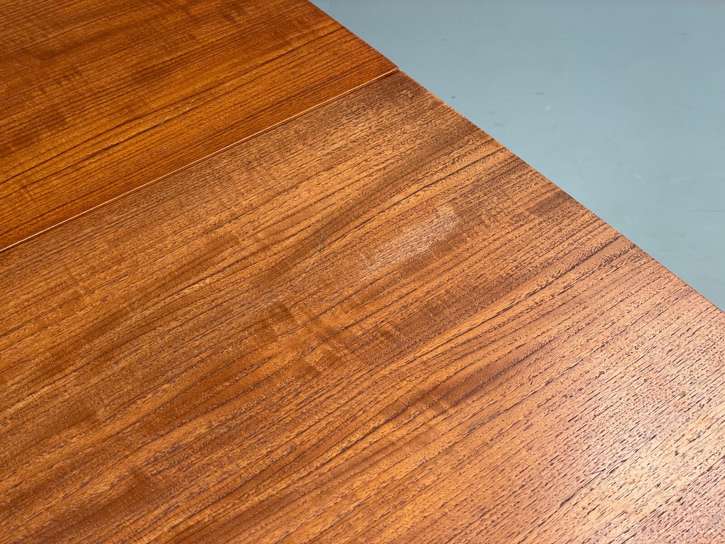 Vintage Teak Extending Dining Table With Removable Beech Legs EB9502 MWOO - UKDK FURNITURE
