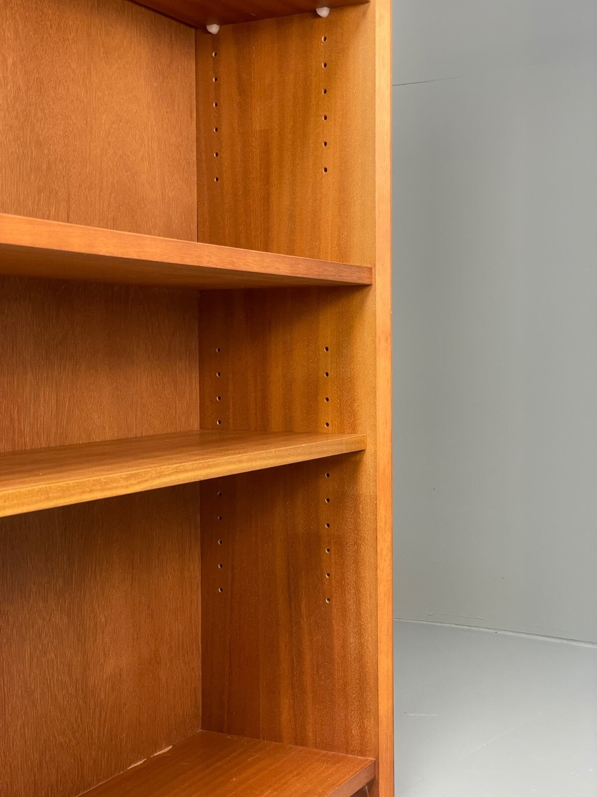 Vintage Teak Tall Bookcase With Adjustable Shelves By Gibbs Retro EB9741 MWOO - UKDK FURNITURE