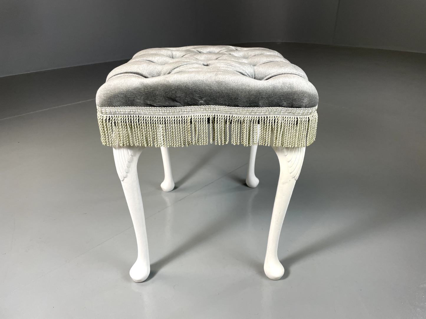 Vintage Bedroom Stool, Kitsch, 1980s, Retro, EB5708 VWOO - UKDK FURNITURE
