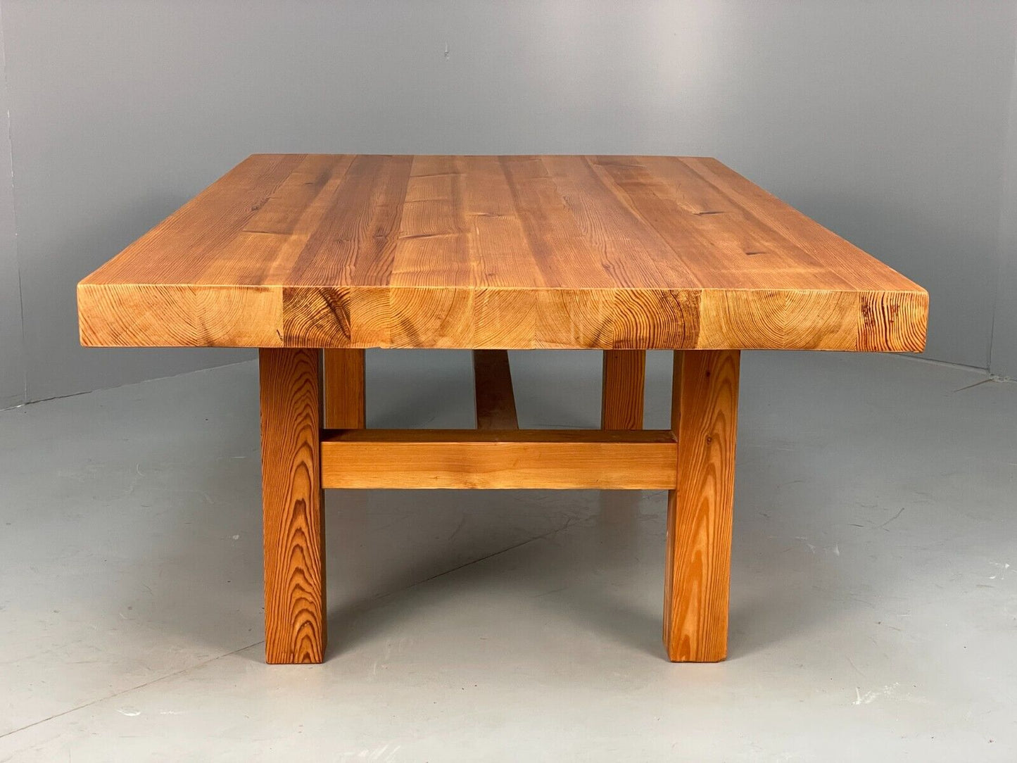 Large Solid Pine Coffee Table Scandinavian Design EB7551 MWOO - UKDK FURNITURE
