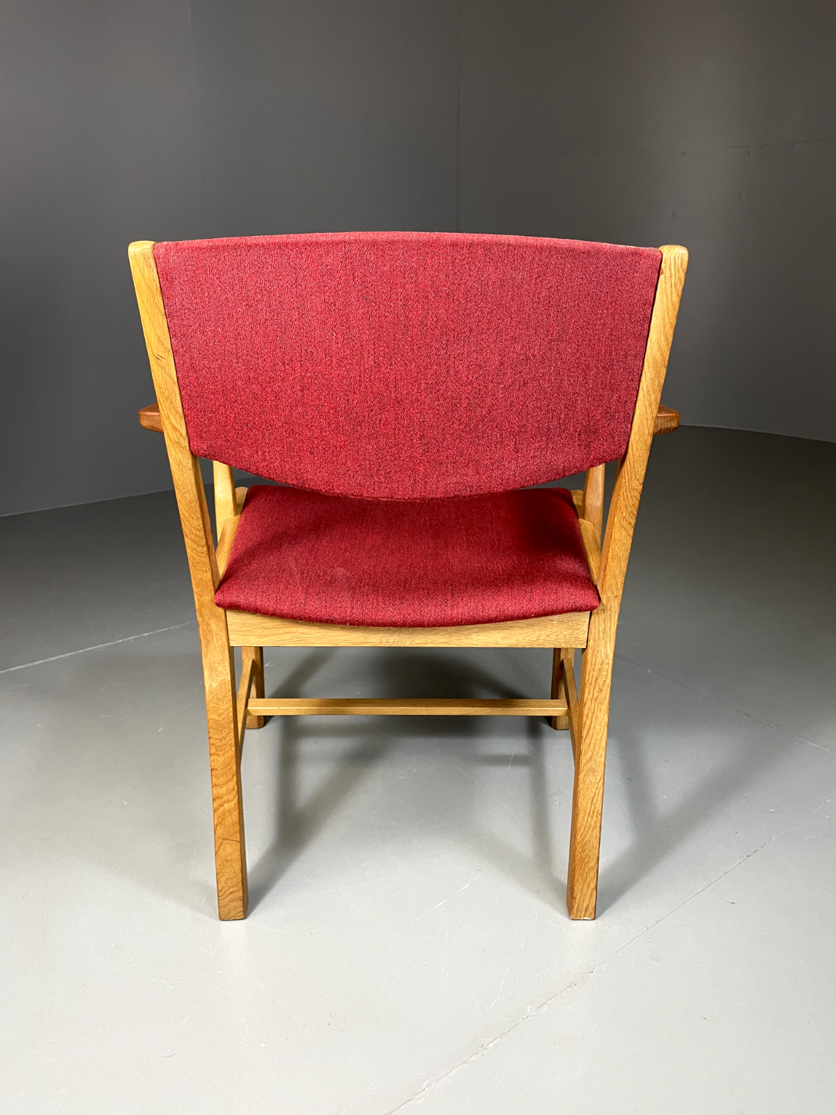 Vintage Danish Oak and Teak Desk Chair, MCM, Retro, 1950s, 1960s, EB5384 MDIN - UKDK FURNITURE