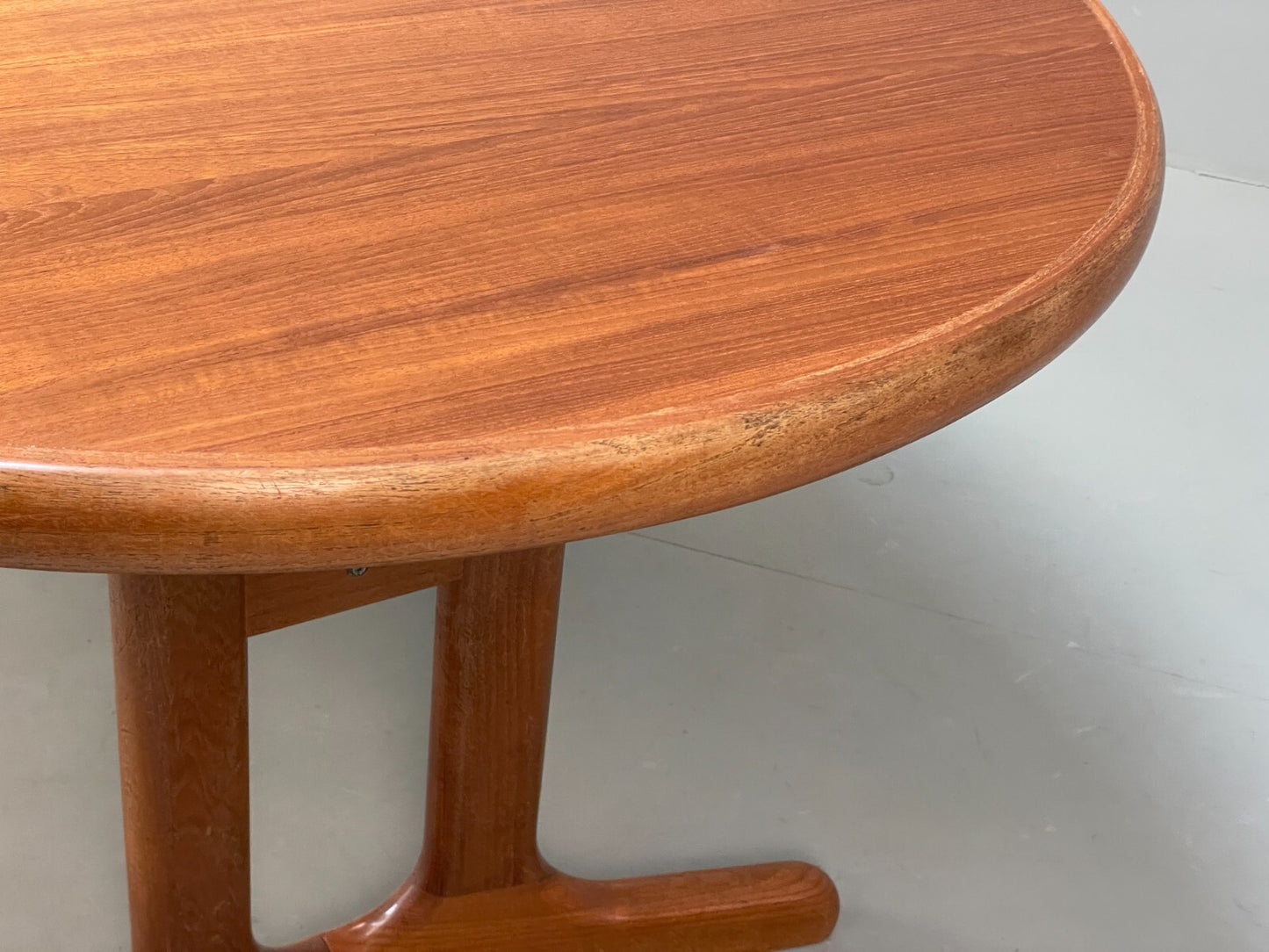 Vintage Teak Extending Dining Table Danish By Dyrlund Retro Solid EB9420 MWOO - UKDK FURNITURE