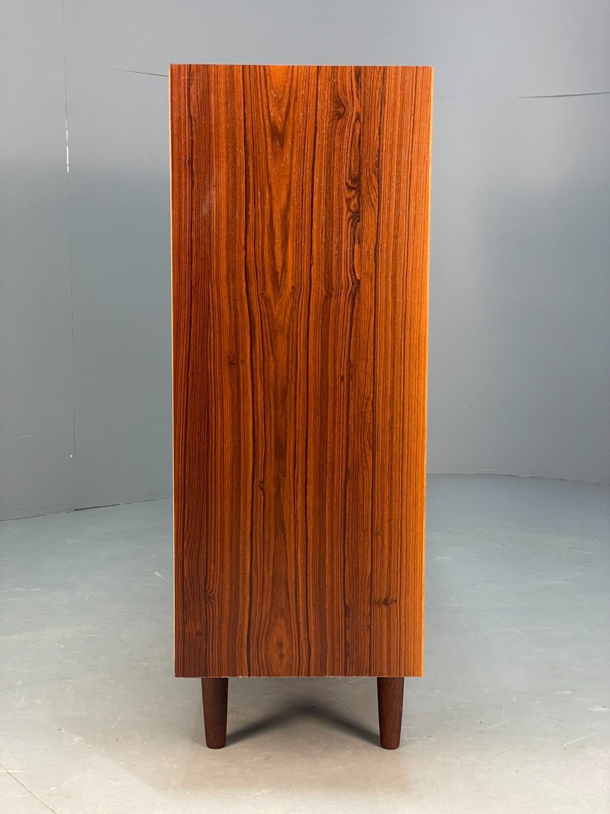 Vintage Danish Glazed Shelving Unit Bookcase Retro Mid Century EB9107 MWOO - UKDK FURNITURE