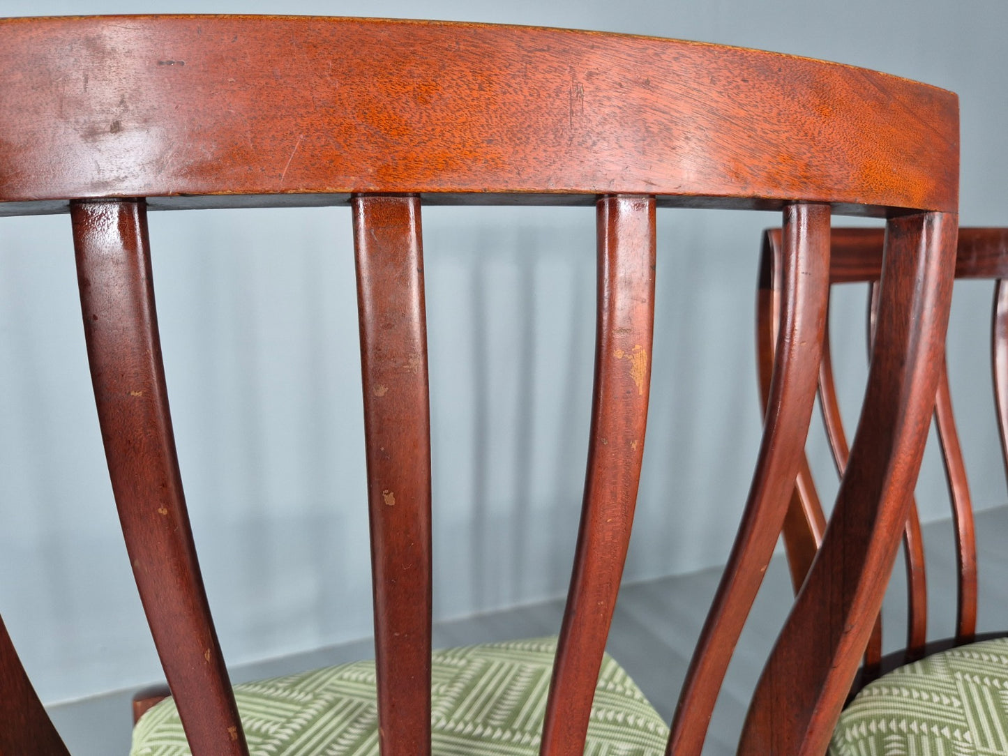 4 Vintage Dining Chairs 1960s Retro Greaves and Thomas New Seats EB11924 MDIN18