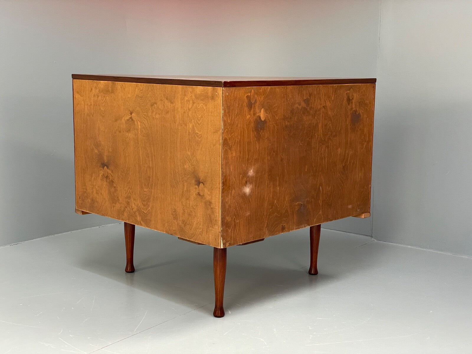 Vintage Teak Revolving Drinks Cabinet 1950s Mid Century EB9768 MWOO - UKDK FURNITURE