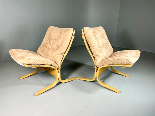 2 Vintage Westnofa Siesta Lounge Chair, Ingmar Relling Design, MCM, EB6013 MBEN - UKDK FURNITURE