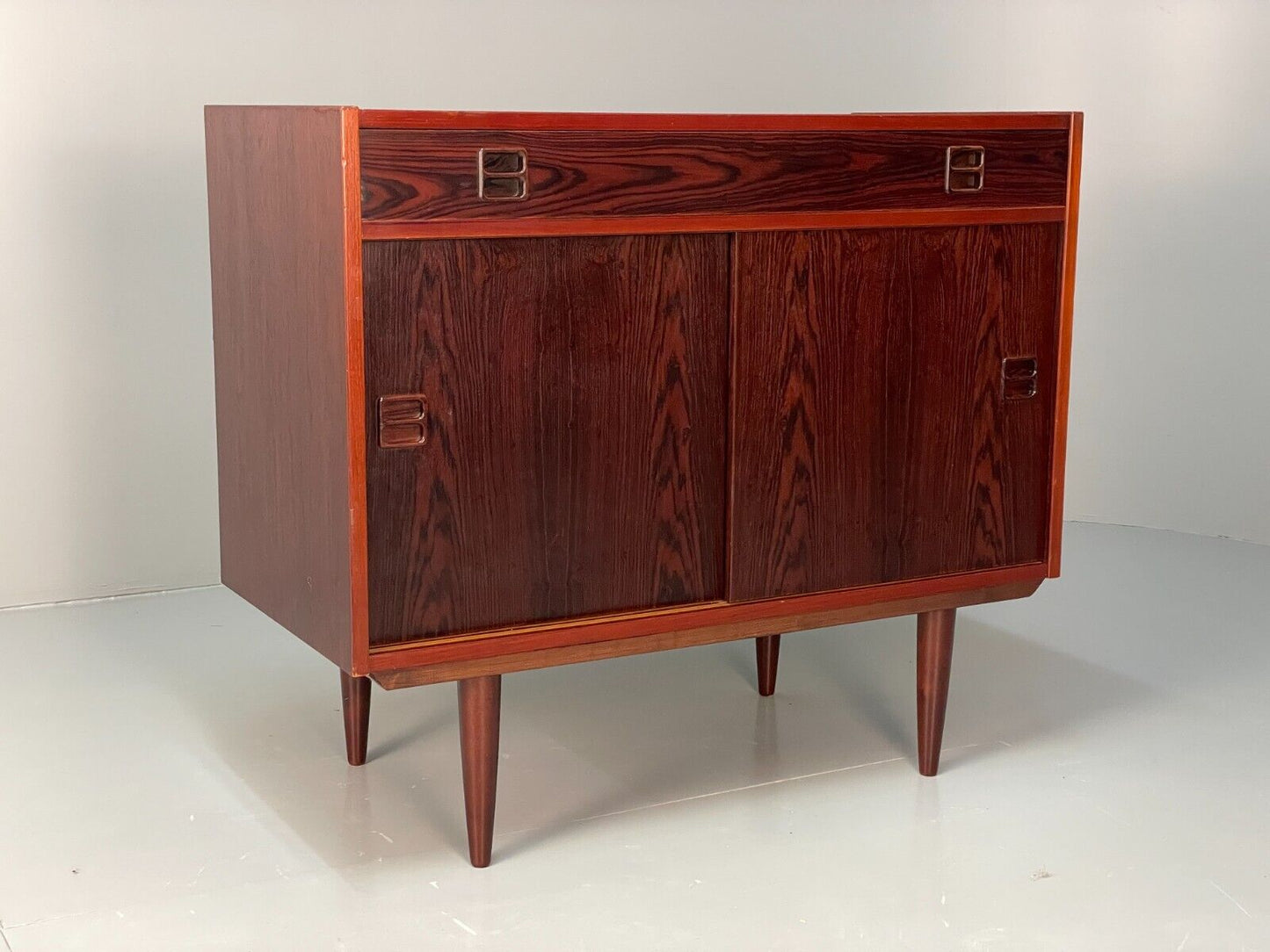 Vintage Danish Mid Century Small Storage Unit Bedroom Hi Fi EB8157 MWOO - UKDK FURNITURE