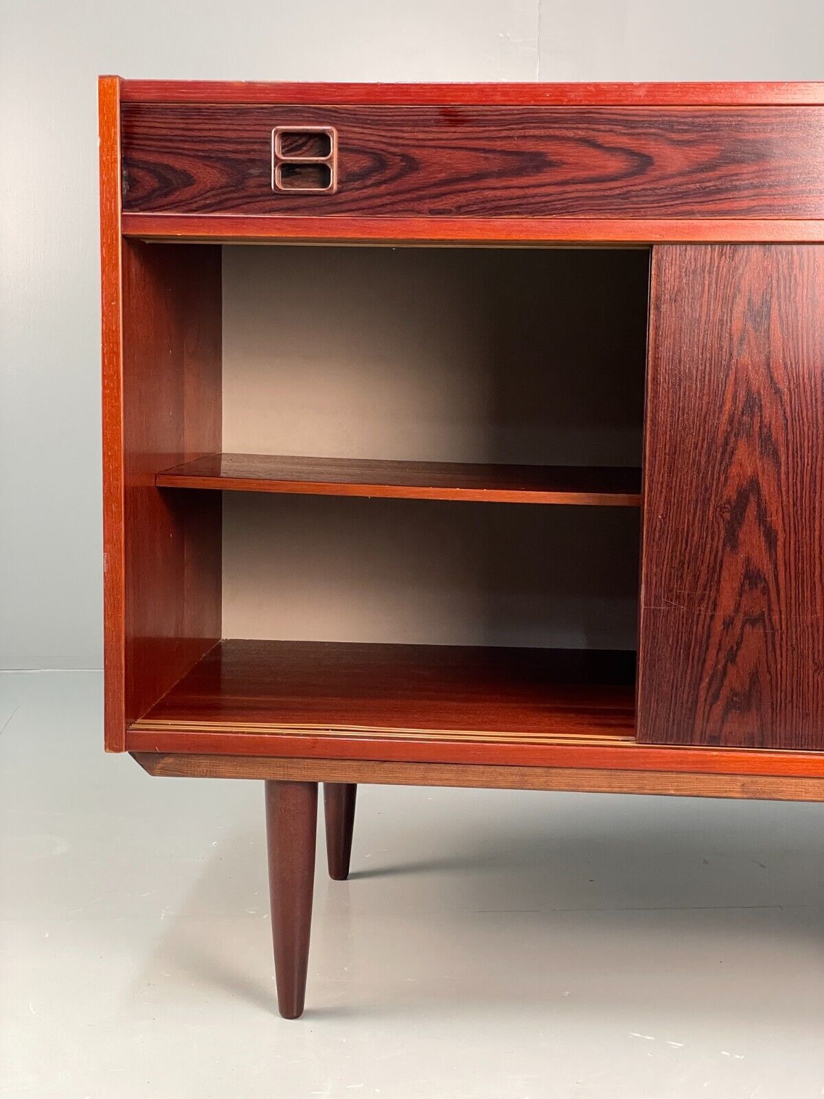 Vintage Danish Mid Century Small Storage Unit Bedroom Hi Fi EB8157 MWOO - UKDK FURNITURE