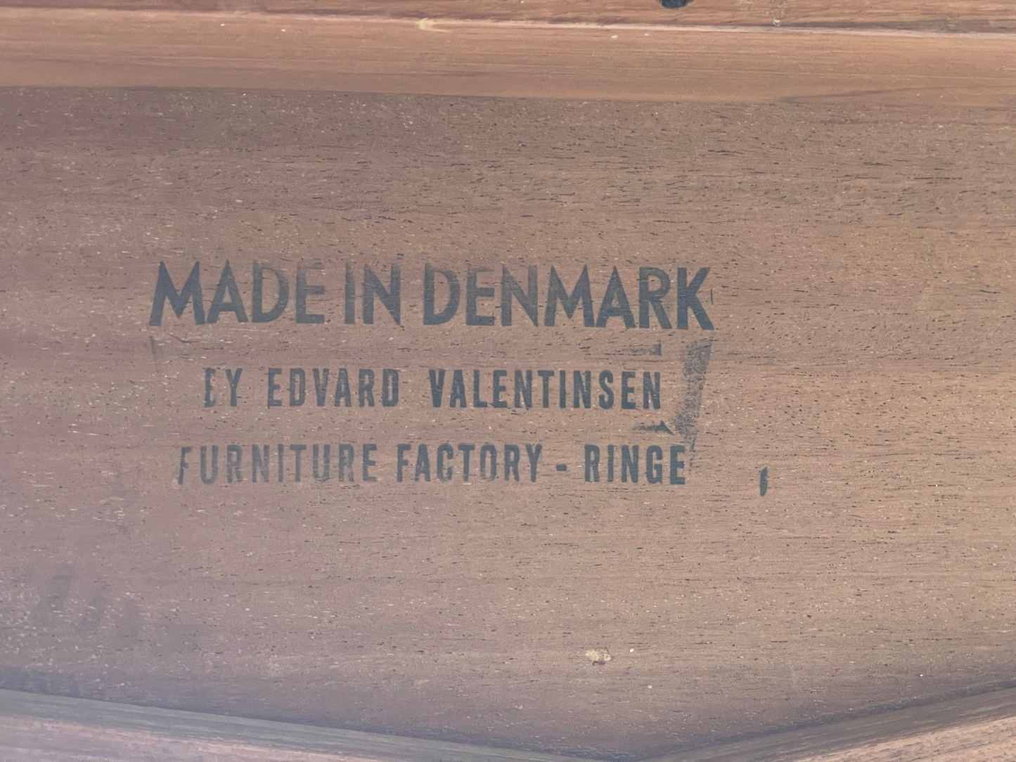 Teak Extending Dining Table Oval Vintage Danish Edvard Valentinsen EB9753 MWOO - UKDK FURNITURE