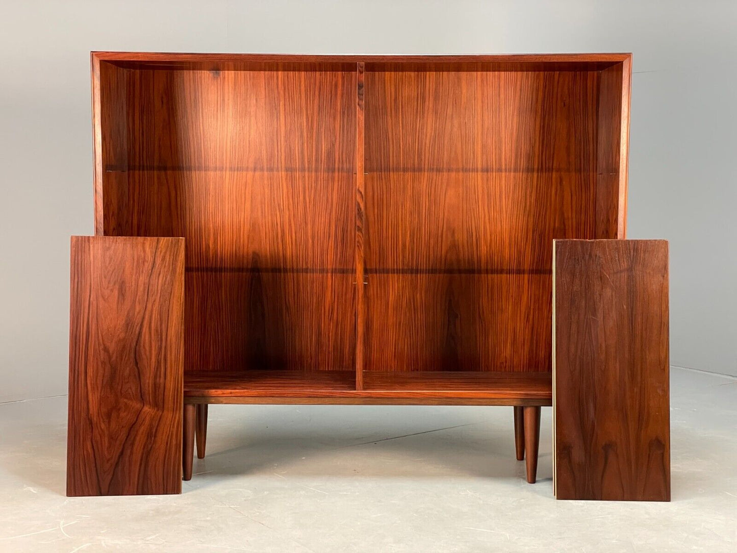 Vintage Danish Shelving Unit By Brouer Adjustable Retro Storage EB9111 MWOO - UKDK FURNITURE