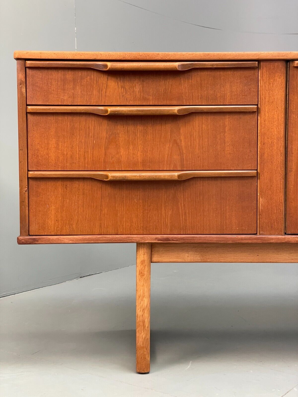 Vintage Teak Sideboard By Stonehill Furniture Retro Design Drawers EB9418 MWOO - UKDK FURNITURE