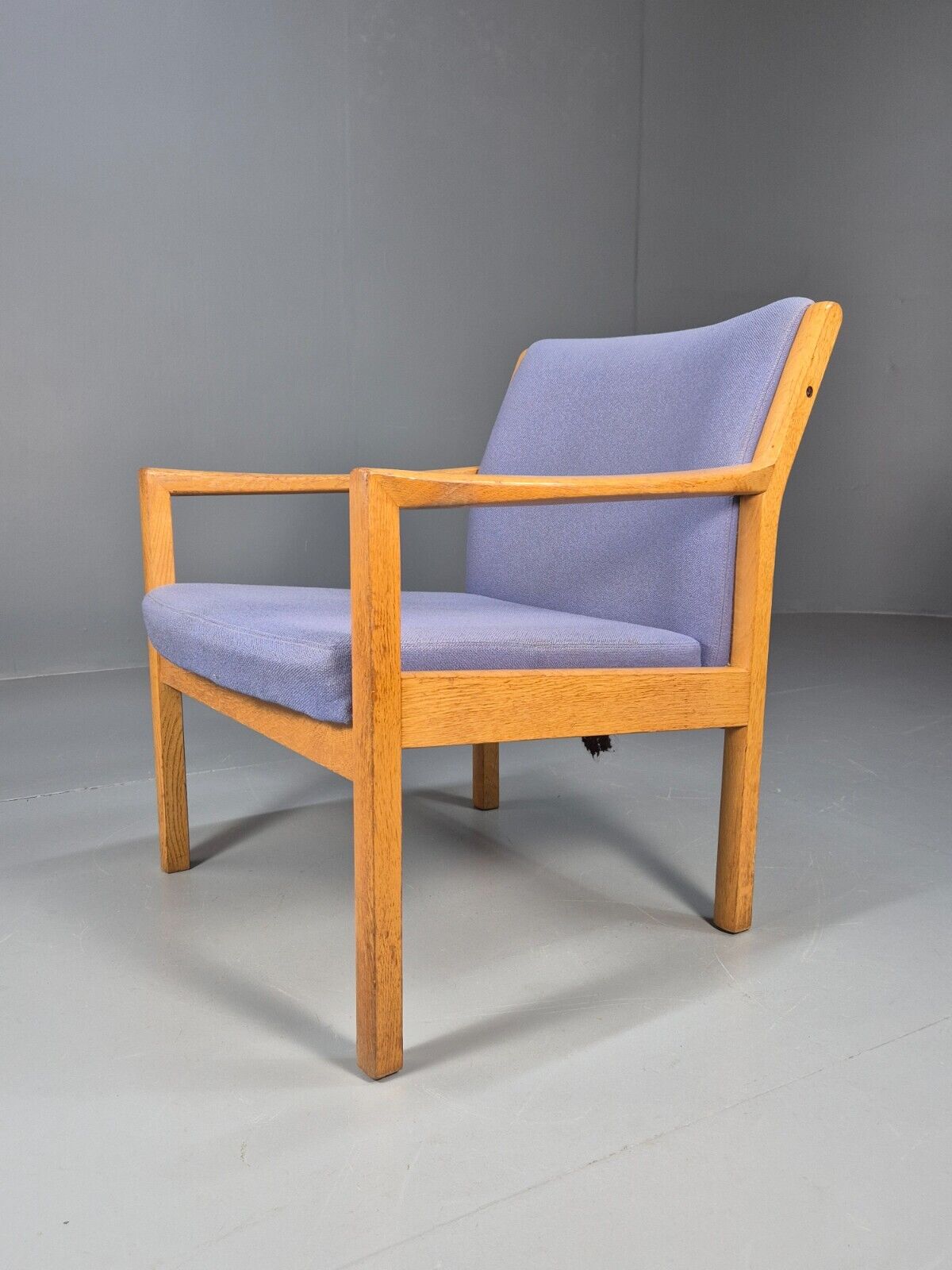 Vinrtage Danish Oak Framed Lounge Chair by Soro Stolefabrik 1990s EB9445 MNOR - UKDK FURNITURE