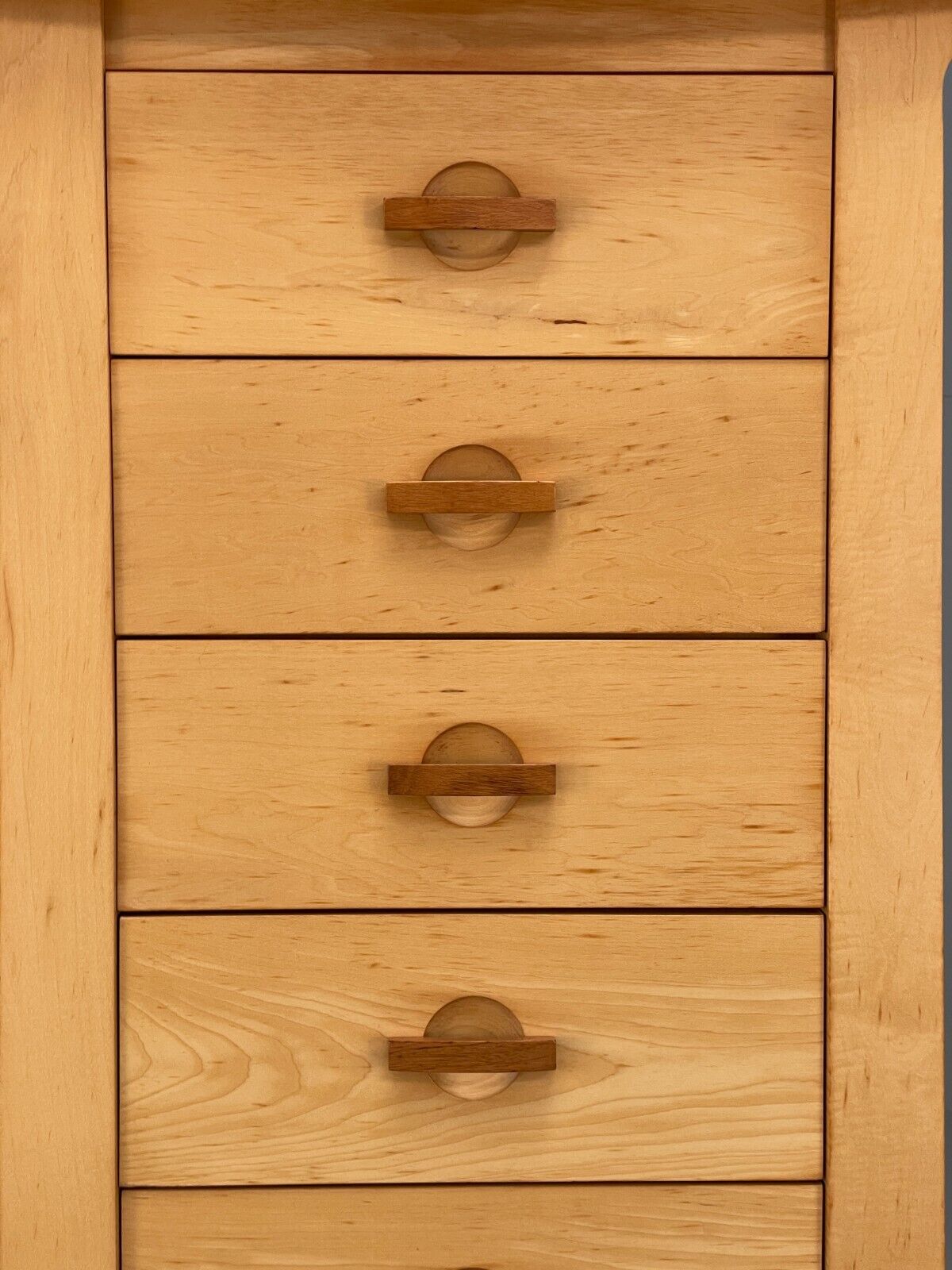 Modern Solid Tallboy Chest Of Drawers Berkeley By Copeland EB9122 MWOO - UKDK FURNITURE