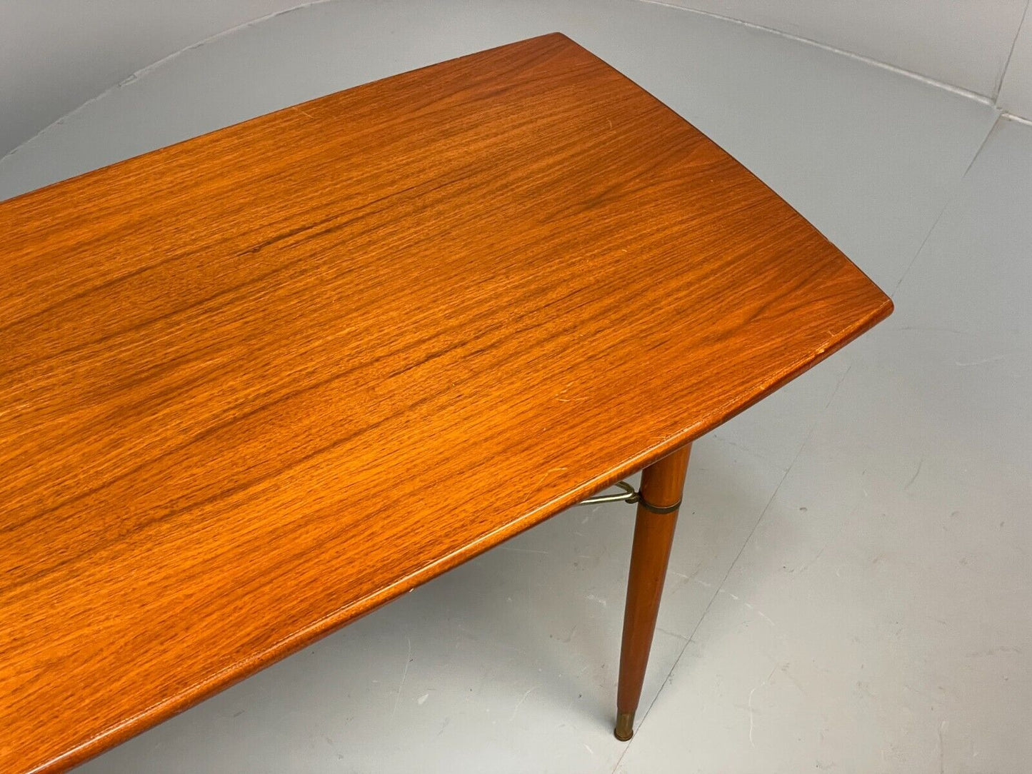 Midcentury Swedish Teak & Beech Coffee Table With Magazine Rack EB8683 MWOO - UKDK FURNITURE