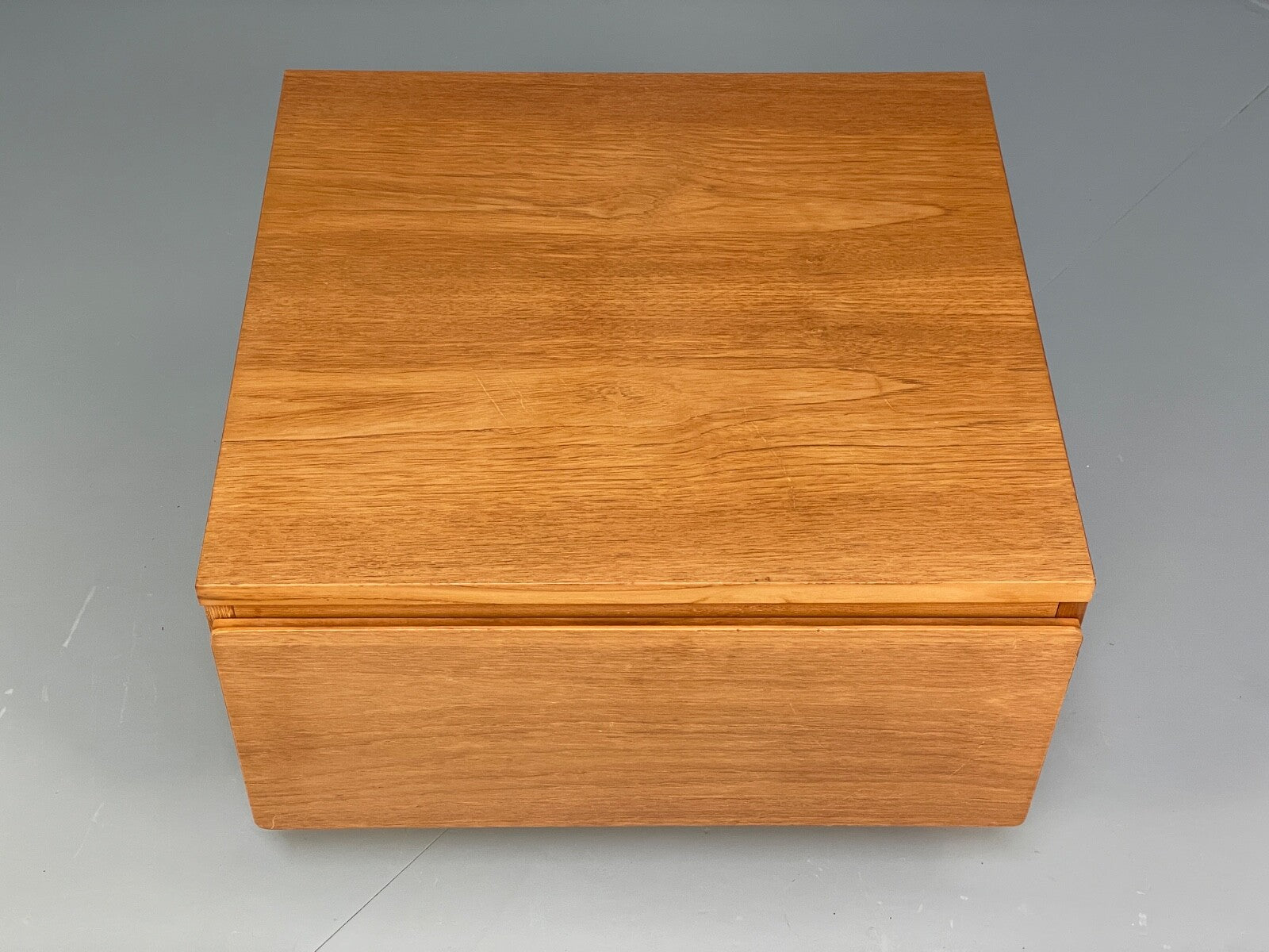 Vintage Teak Bedside Table With Drawer Beaver & Tapley 1970s Retro EB9742 MWOO - UKDK FURNITURE