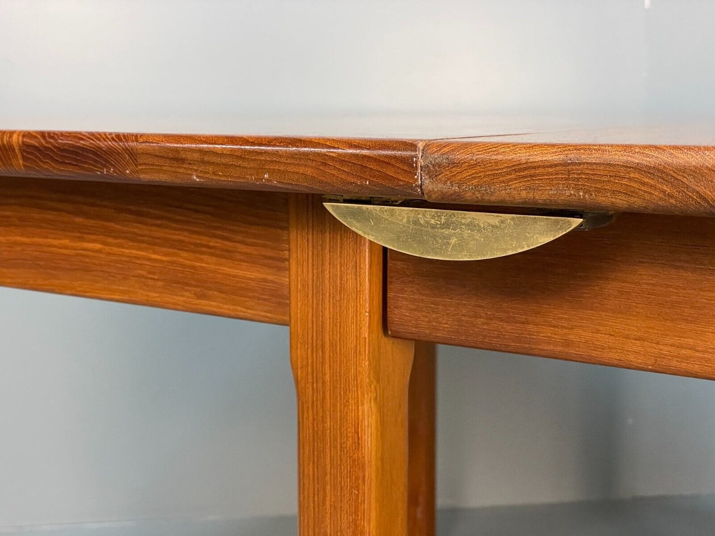 Vintage Solid Teak Extending Modular Rectabgular Dining Table Unique EB8848 MWOO - UKDK FURNITURE