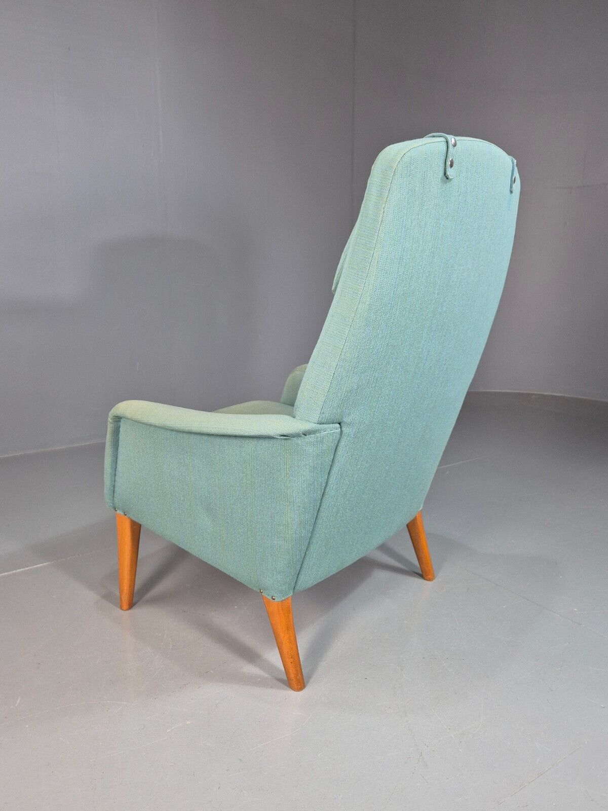 Midcentury Swedish Blue Lounge Chair By DUX 1960s Retro EB7662 MNOR - UKDK FURNITURE