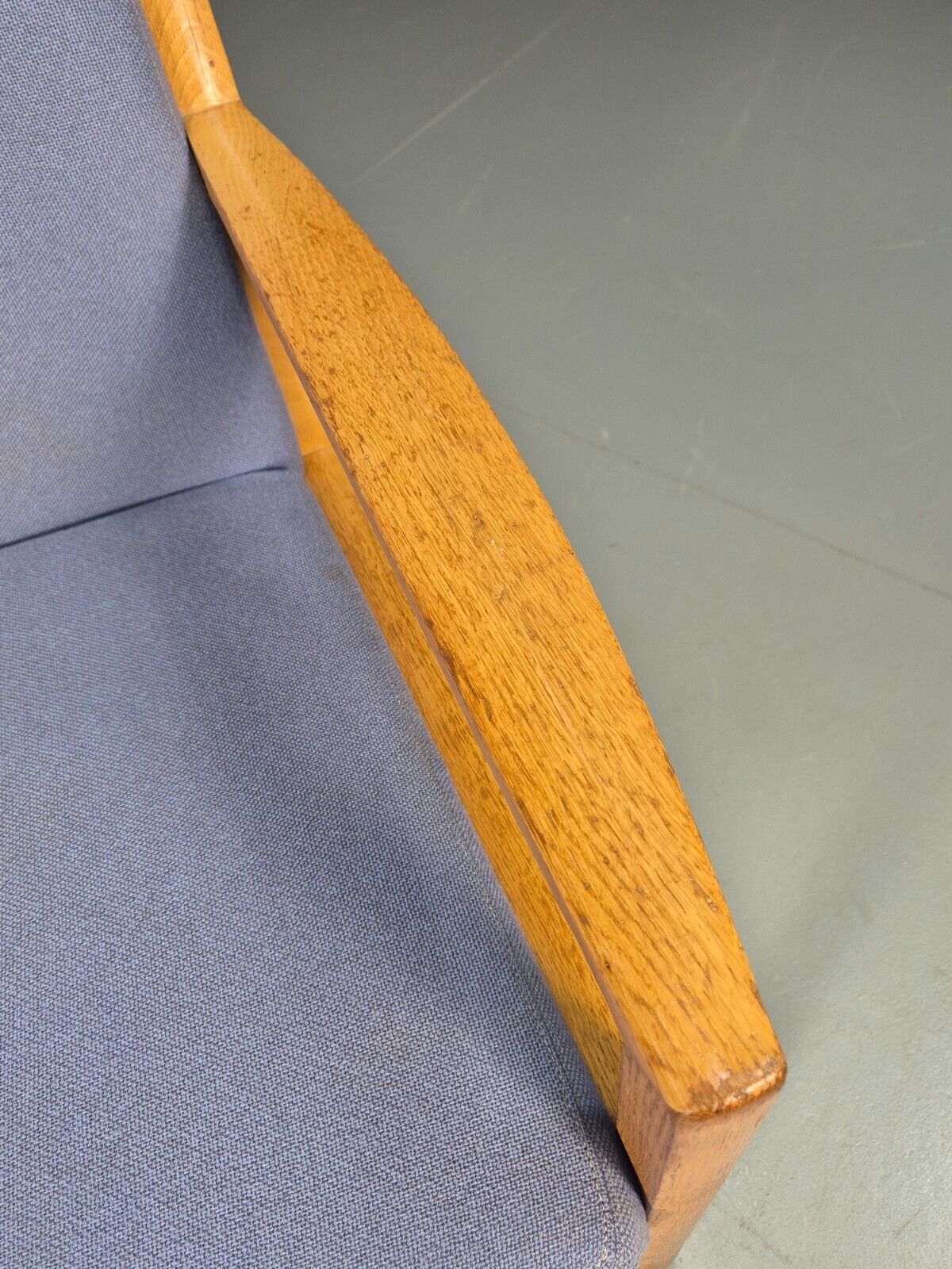 Vinrtage Danish Oak Framed Lounge Chair by Soro Stolefabrik 1990s EB9445 MNOR - UKDK FURNITURE