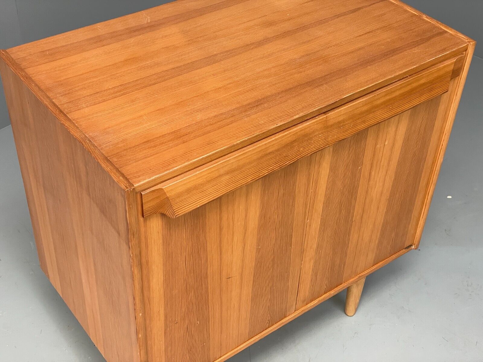 Vintage Czechoslovakian Pine Cupboard Modernist Style 1980s EB6907 MWOO - UKDK FURNITURE