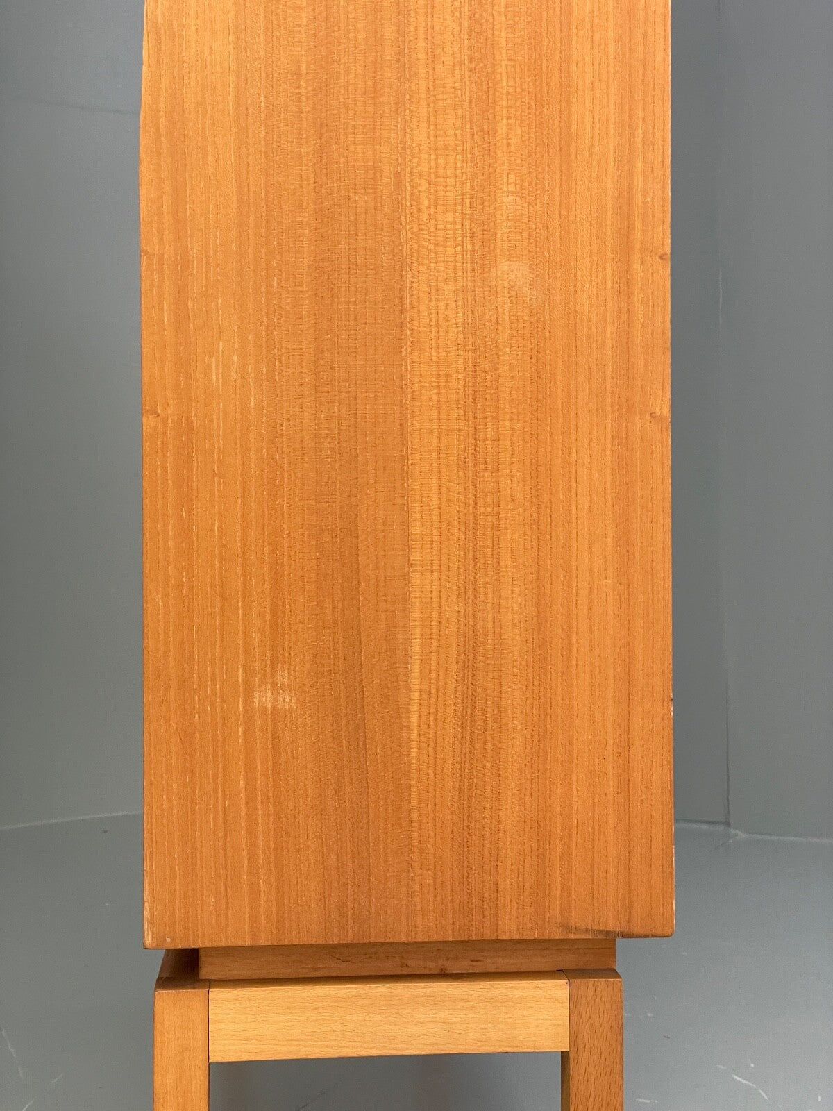 Vintage Cherry Wall Unit Bookcase By Minty Mid Century 1960s EB9722 MWOO - UKDK FURNITURE