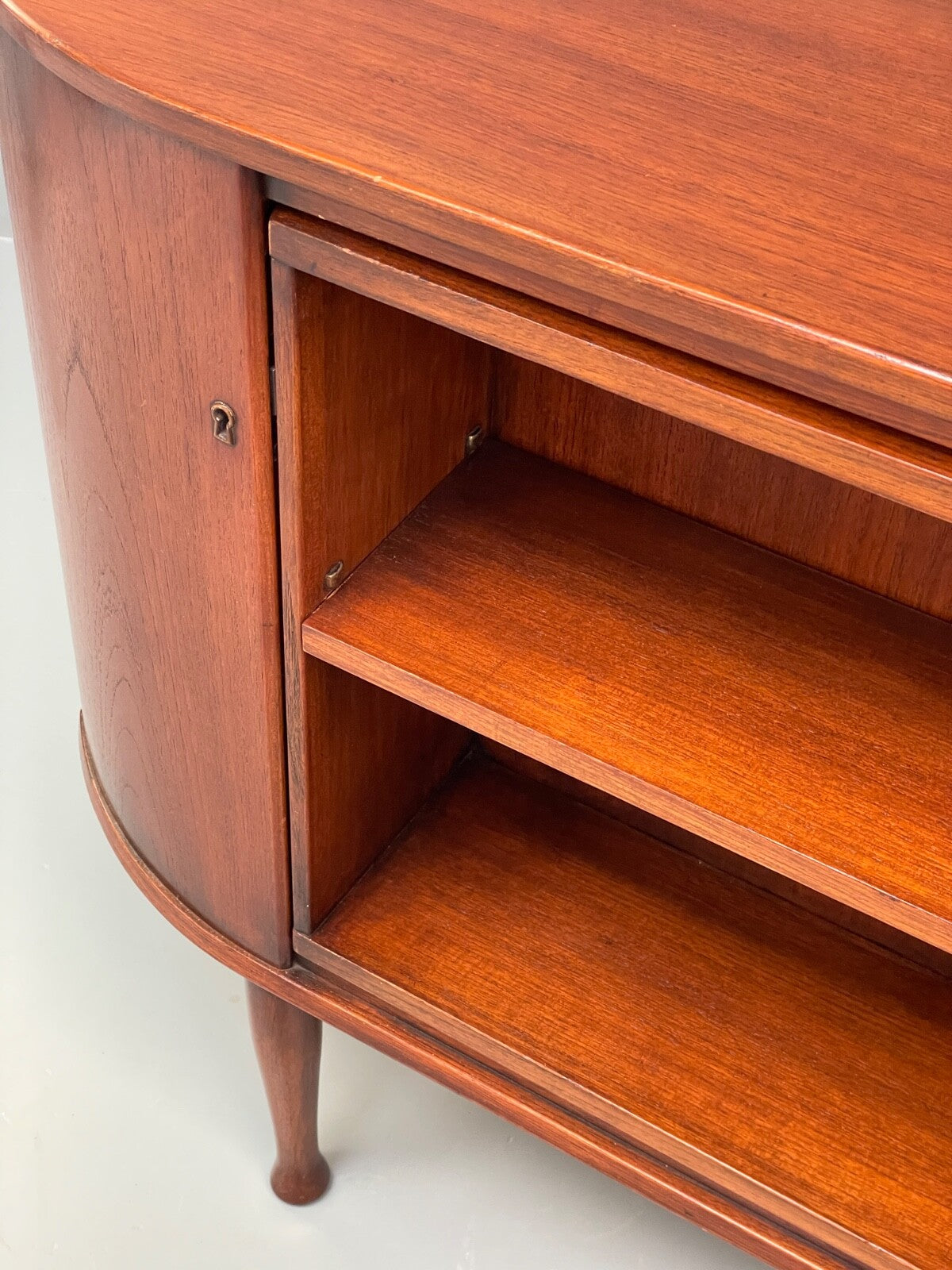 Vintage Teak Revolving Drinks Cabinet 1950s Mid Century EB9768 MWOO - UKDK FURNITURE