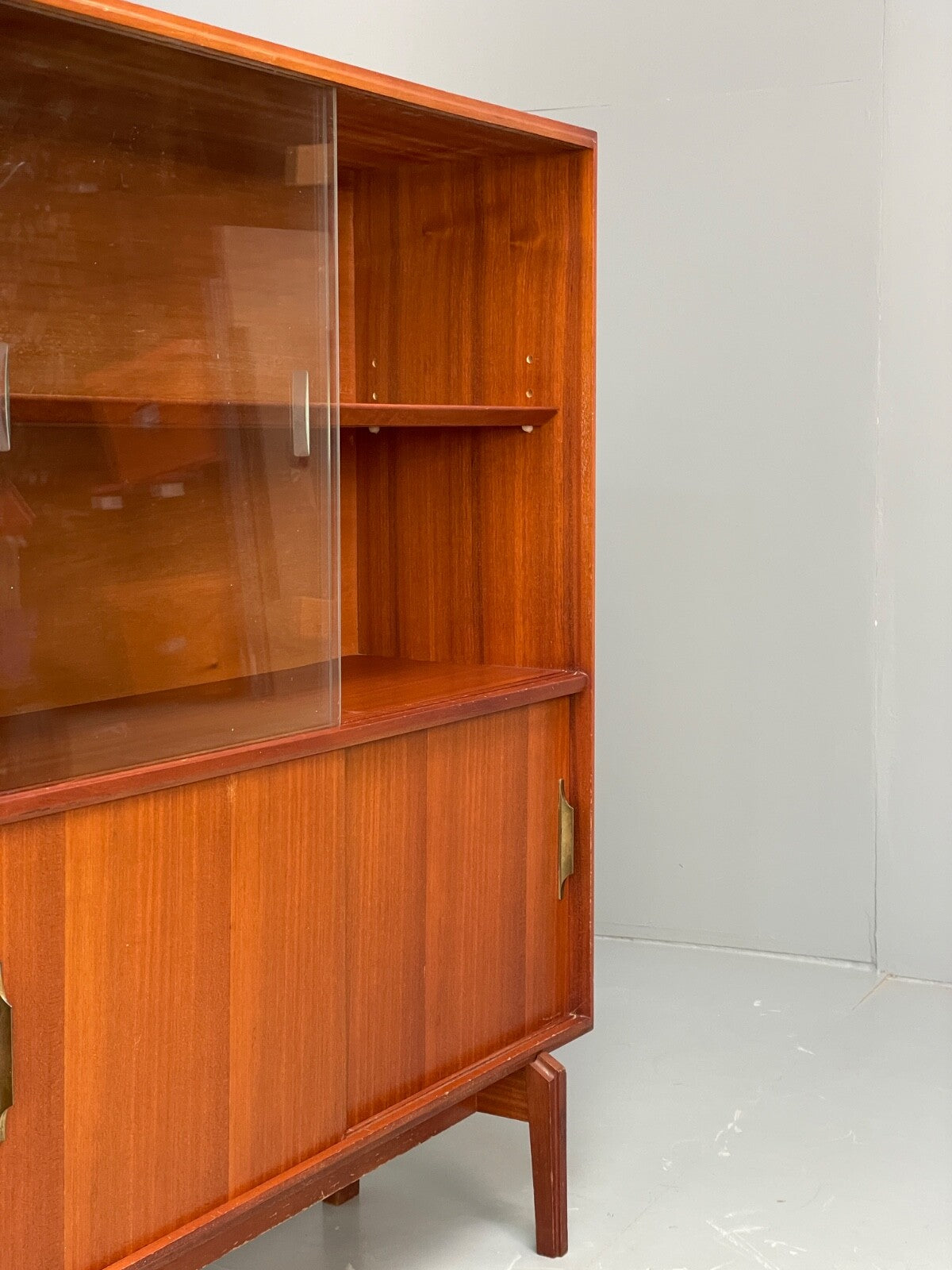 Vintage Teak Wall Unit With Writing Desk Beaver & Tapley 1960s EB9504 MWOO - UKDK FURNITURE