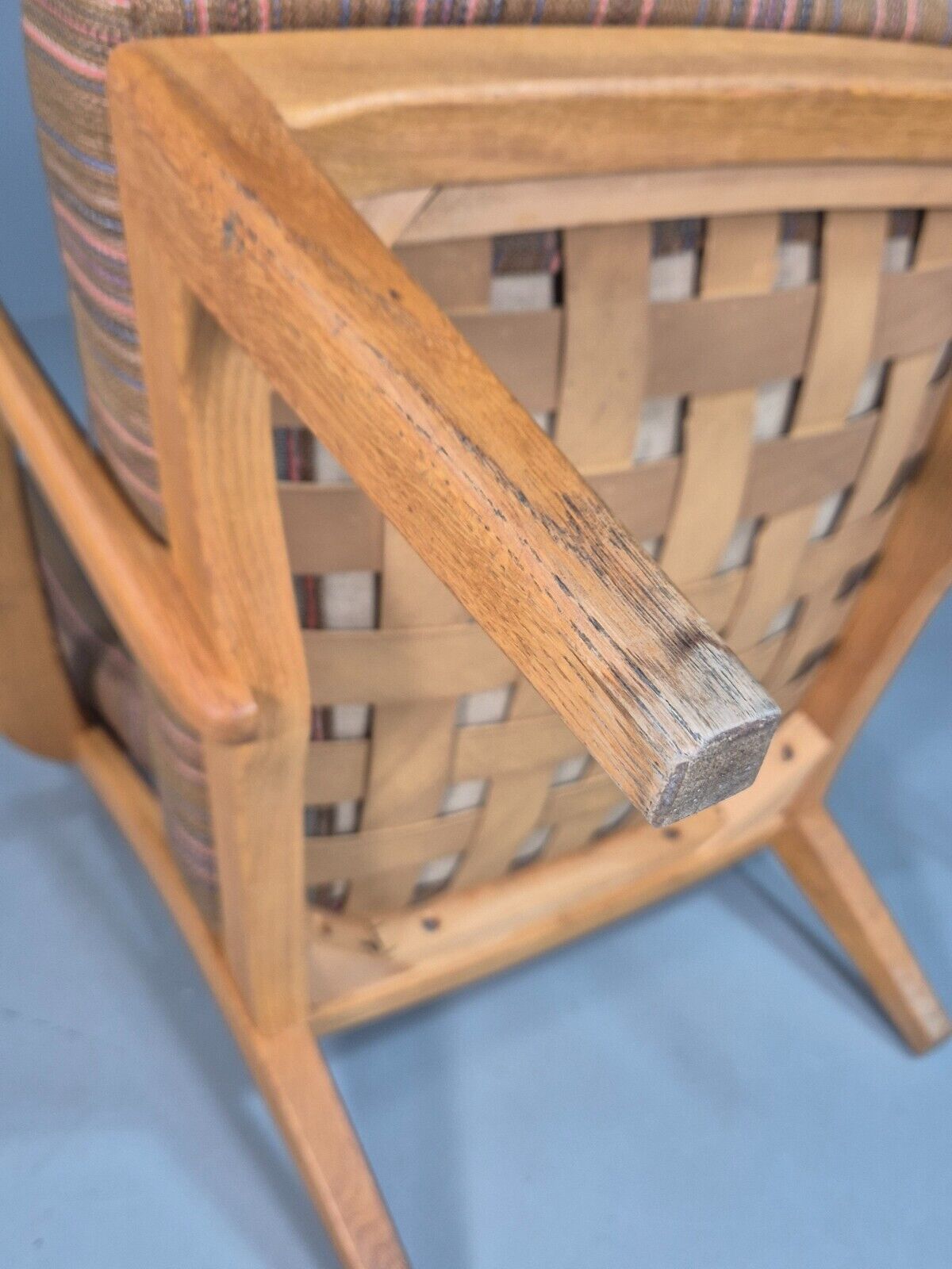 Vintage Swedish Oak Lounge Chair Designer Carl Malmsten EB7746 MNOR - UKDK FURNITURE