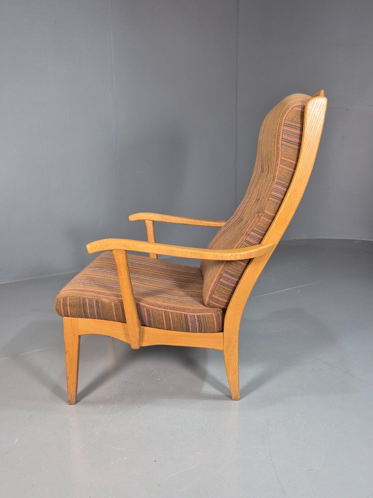 Vintage Swedish Oak Lounge Chair Designer Carl Malmsten EB7746 MNOR - UKDK FURNITURE