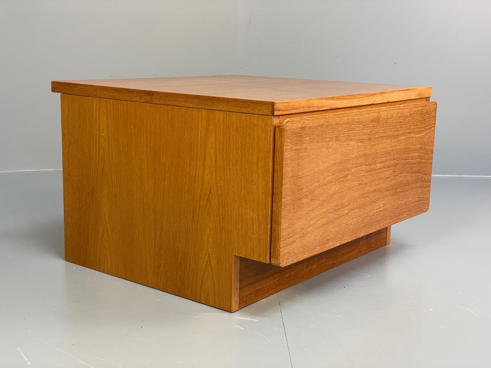Vintage Teak Bedside Table With Drawer Beaver & Tapley 1970s Retro EB9742 MWOO - UKDK FURNITURE