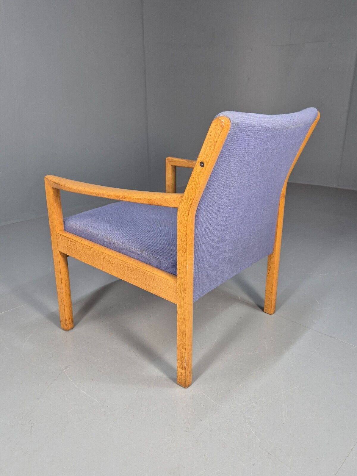 Vinrtage Danish Oak Framed Lounge Chair by Soro Stolefabrik 1990s EB9445 MNOR - UKDK FURNITURE