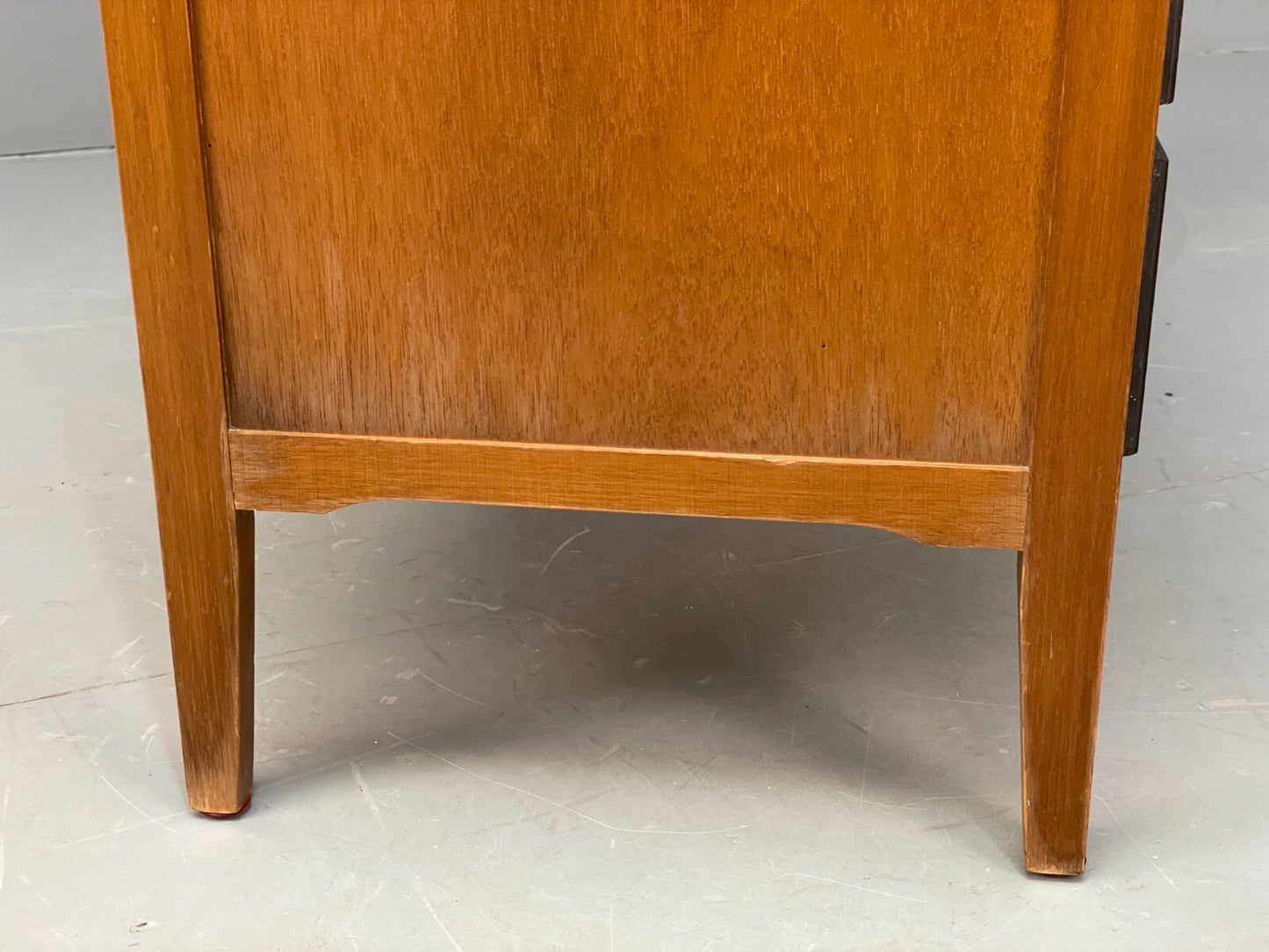 Vintage Danish Teak Chest Of Drawers Solid Handles Mid Century EB9117 MWOO - UKDK FURNITURE
