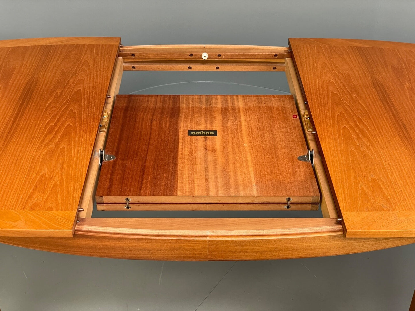 Vintage Nathan Teak Dining Table Extending Retro 1970s EB9827 MWOO - UKDK FURNITURE