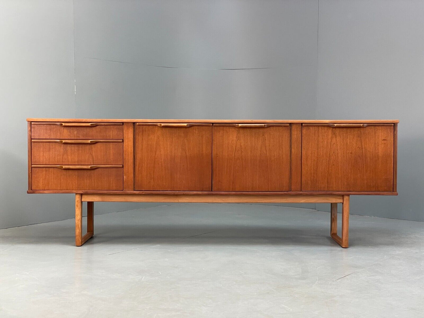 Vintage Teak Sideboard By Stonehill Furniture Retro Design Drawers EB9418 MWOO - UKDK FURNITURE