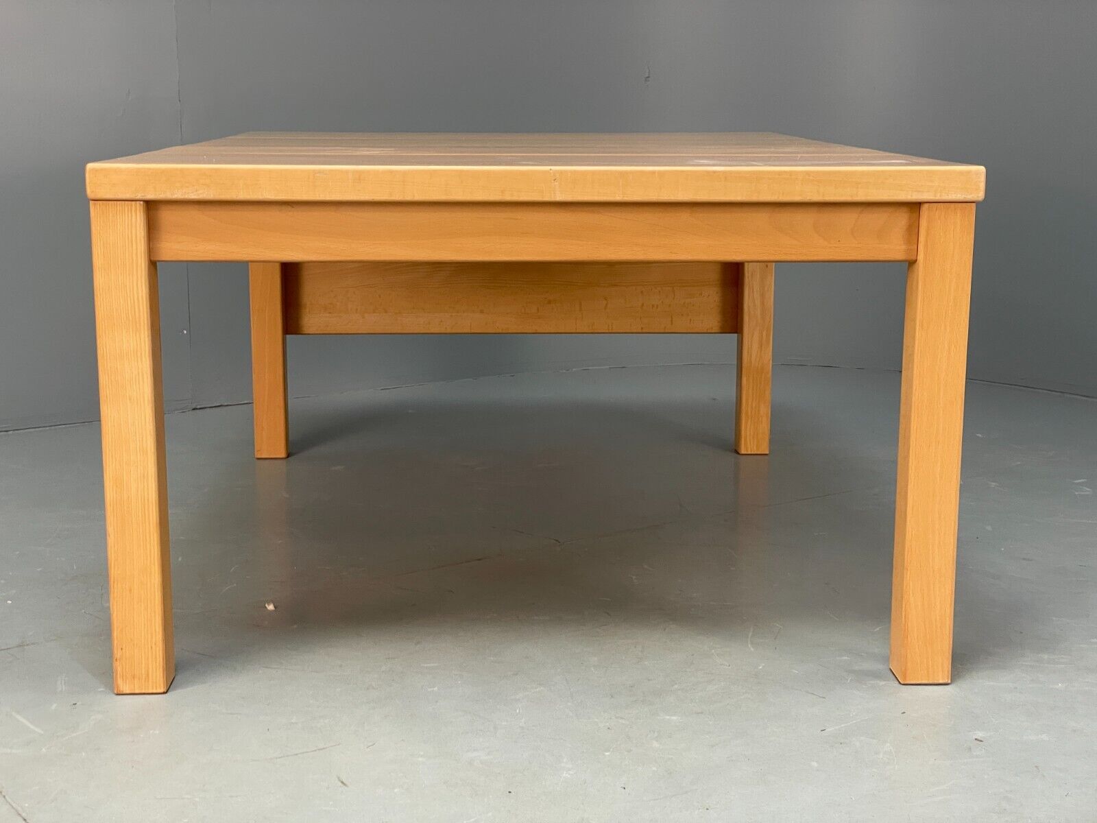 Vintage Danish Coffee Table By Rubby Solid Beech Extension EB8825 MWOO - UKDK FURNITURE