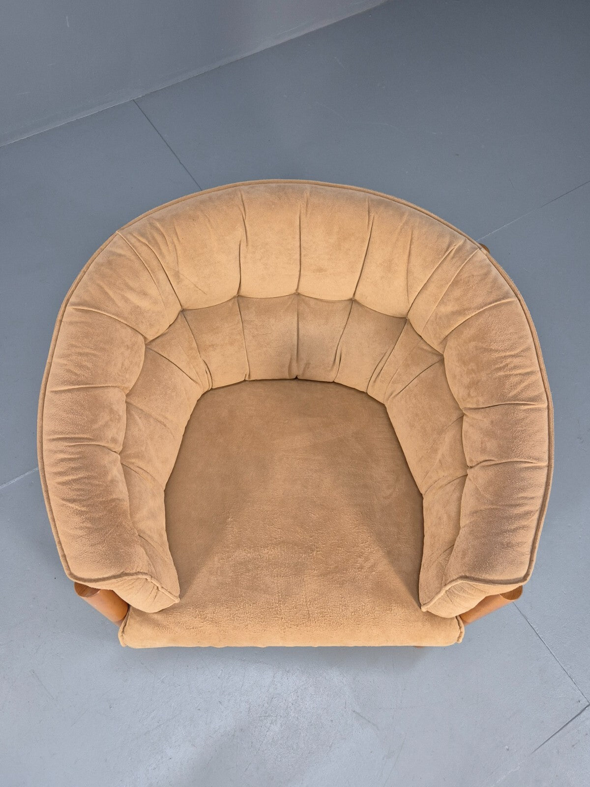 Nielaus and Jeki Vintage Danish Lounge Chair Curved Beech Frame MCM EB9309 MNOR - UKDK FURNITURE