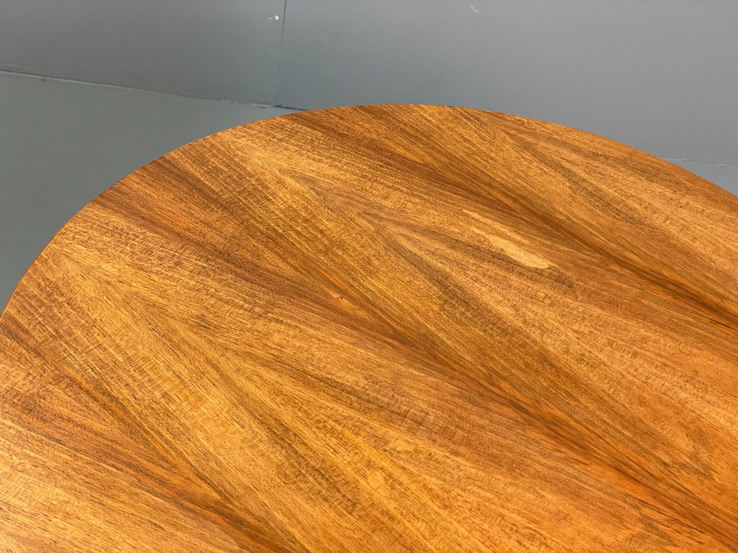 Vintage Round Walnut Coffee Table Side Table Mid Century Retro EB9428 MWOO - UKDK FURNITURE