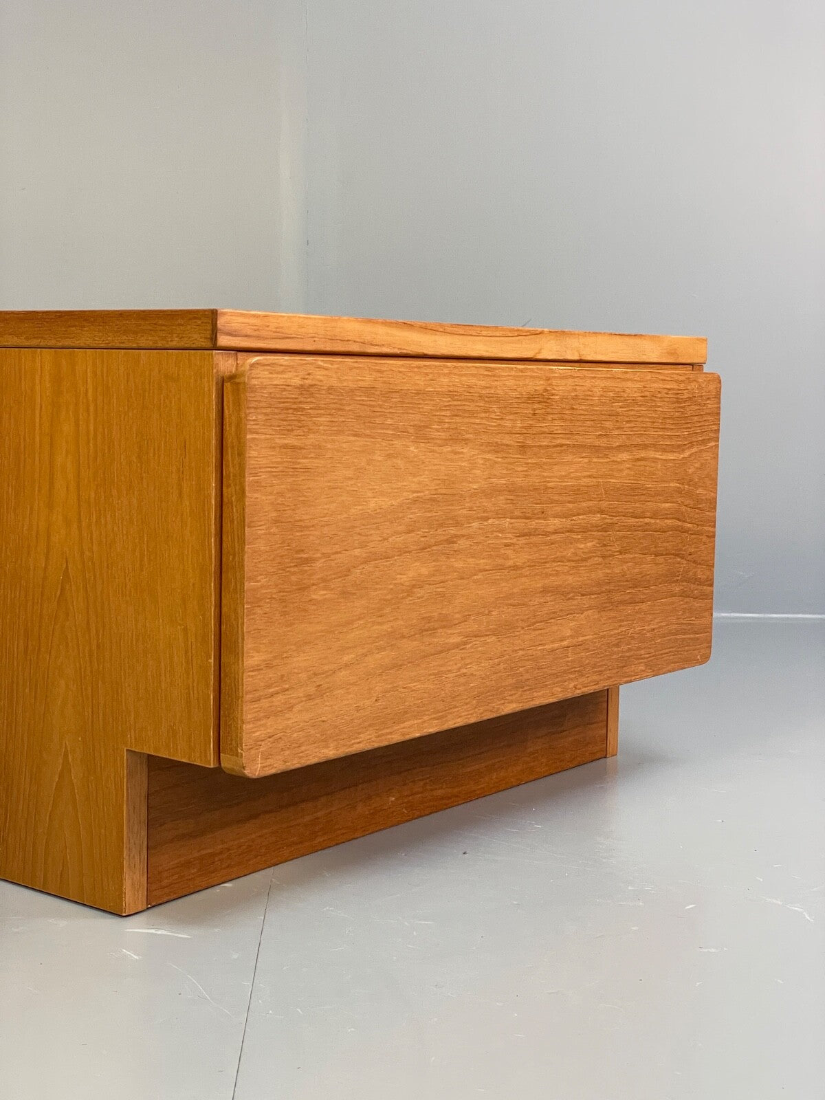 Vintage Teak Bedside Table With Drawer Beaver & Tapley 1970s Retro EB9742 MWOO - UKDK FURNITURE