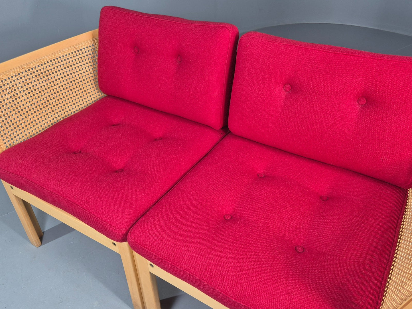 Vintage Mid Century 2 Seater Sofa Illum Wikkelso Plexus Retro Danish EB12389