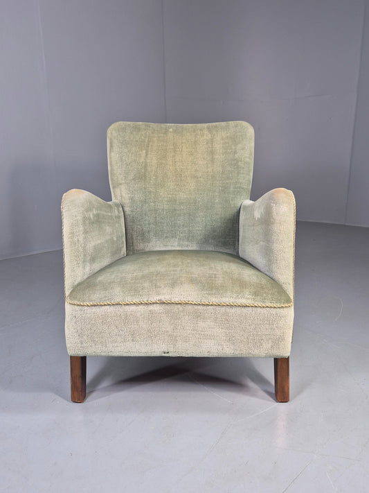 Vintage Mid Century Lounge Chair Danish Design Original 1950s Retro EB12683