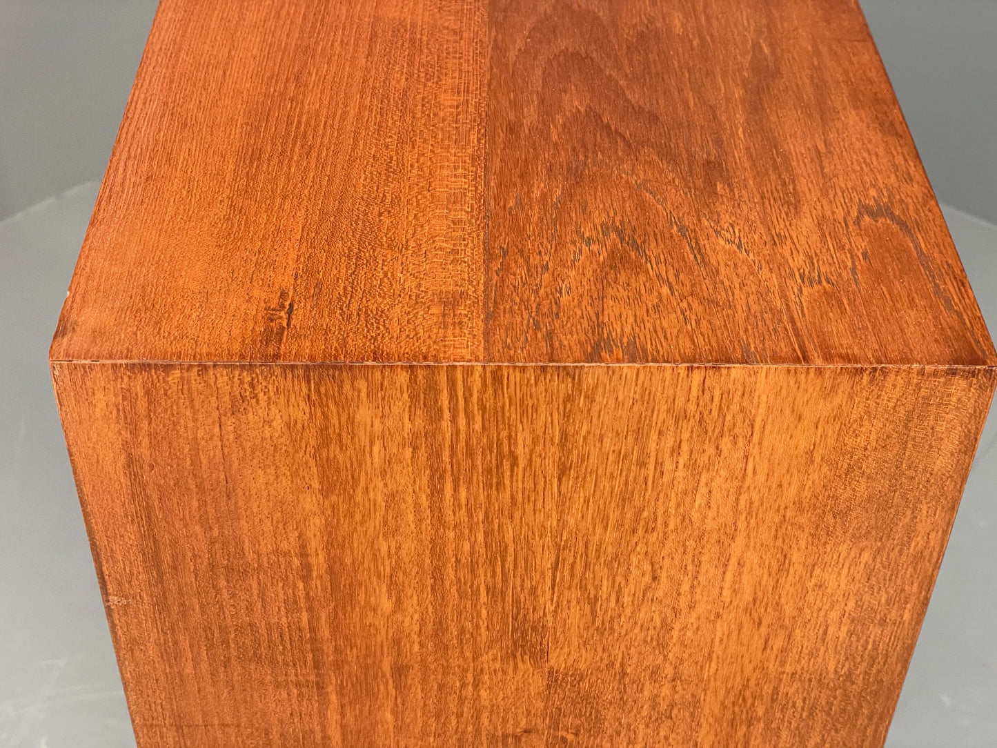 Vintage 1960s Teak Bookcase Glazed Retro Shelving Adjustable Mid Century EB11975