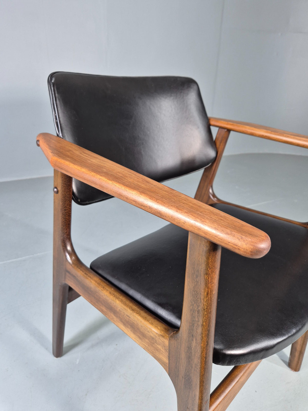 Vintage Mid Century Elbow Chair Arne Vodder Design Vamo 1960s Retro EB13024