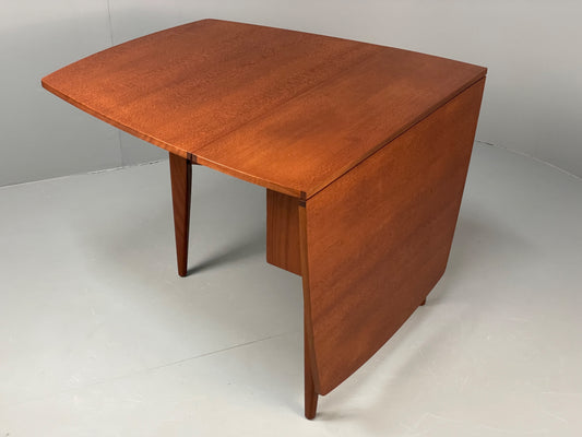 Vintage Teak Dropleaf Table 1960s Mid Century Retro Dining Seating EB13117